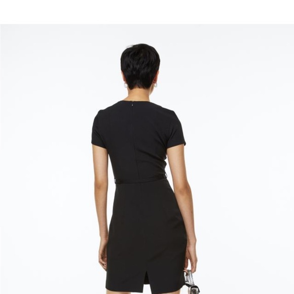 H&M Black Belted Dress - Picture 2 of 3